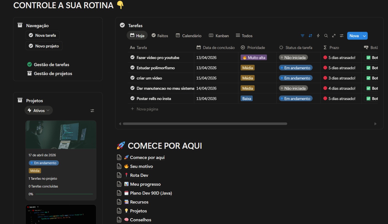 DevFocus screenshot